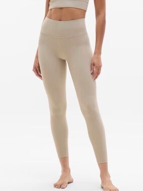 Athleta Transcend High Rise Contrast Stitch 7/8 Tight Leggings